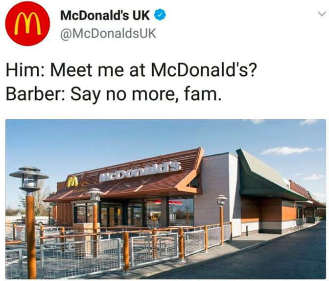 McDonald meme