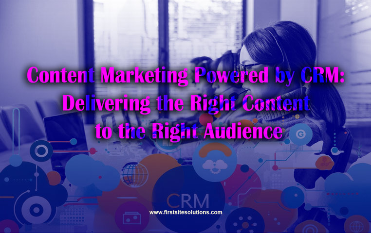 content marketing by CRM