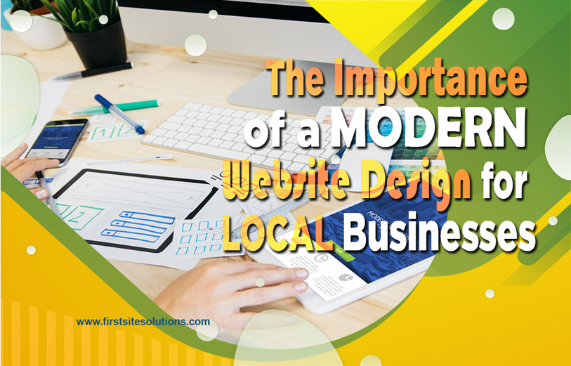 modern web design for business