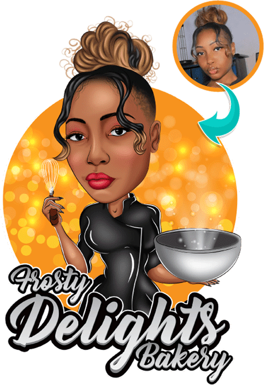 frosty delights bakery mascot log